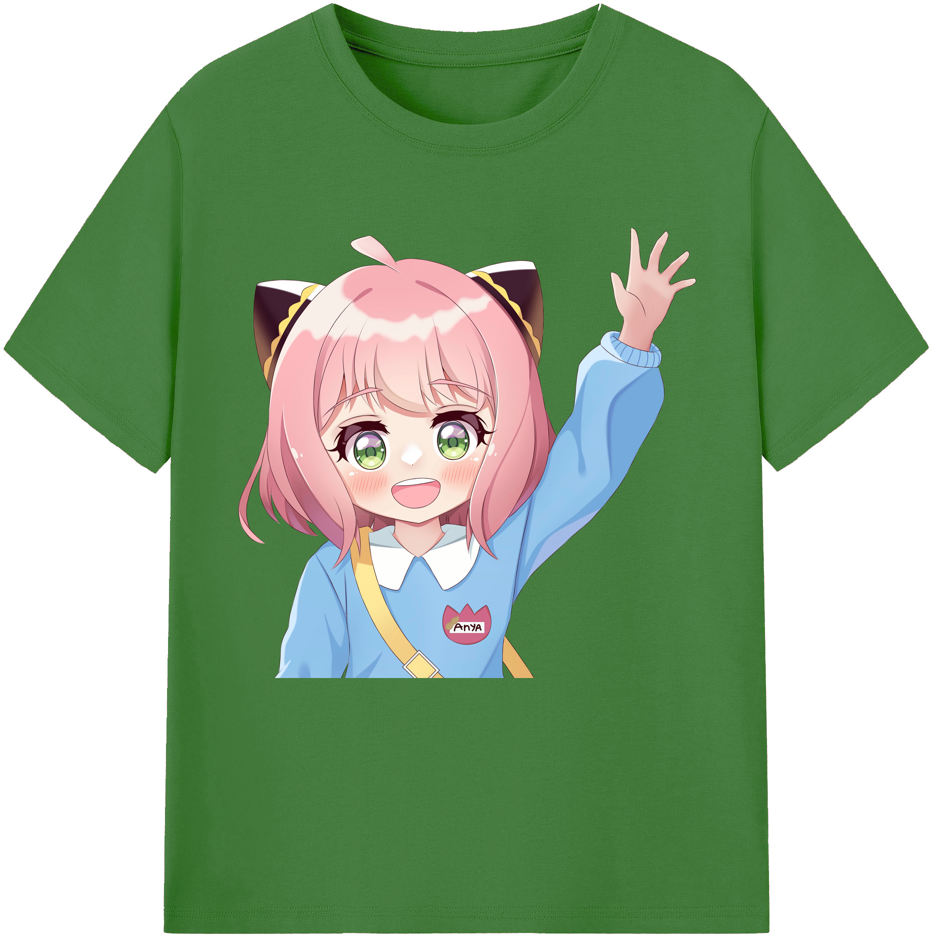 （画像用） SPY×FAMILY间谍家家酒 レディースカジュアルプリントTシャツ（綿100％）